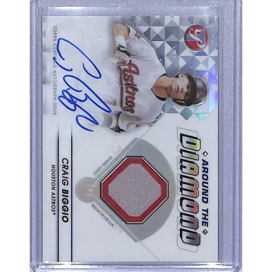 2023 Topps Pristine #ADR-CBI Craig Biggio NM-MT MEM Auto Houston Astros Baseball Card - Baseball Card Single