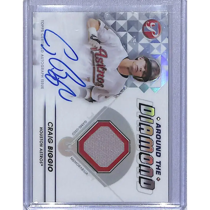 2023 Topps Pristine #ADR-CBI Craig Biggio NM-MT MEM Auto Houston Astros Baseball Card - Baseball Card Single