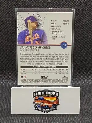 2023 Topps Pristine - Francisco Alvarez #124 (RC) - Baseball Card Single