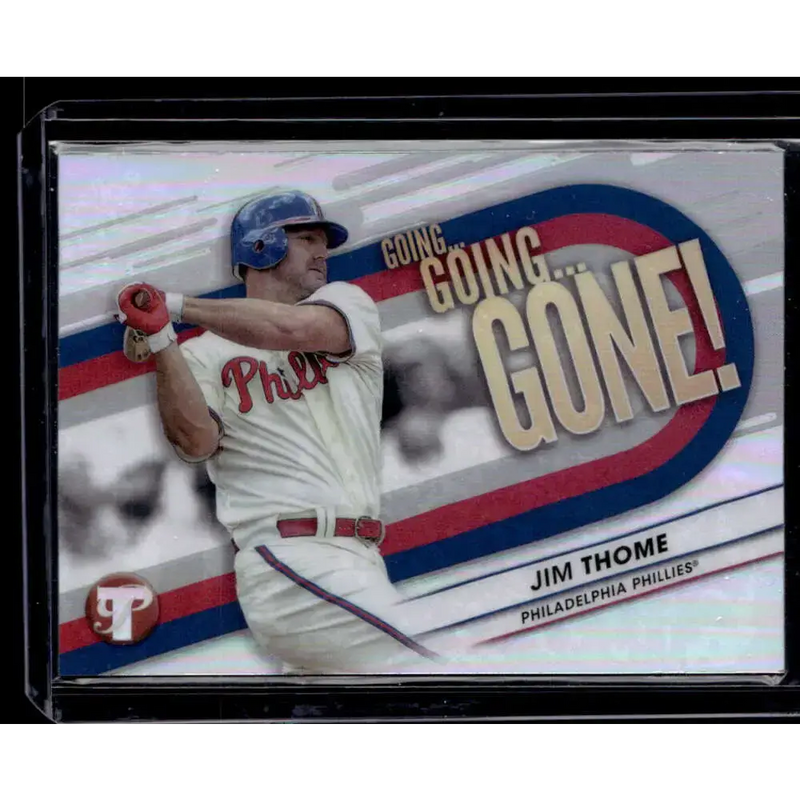 2023 Topps Pristine #GGG-18 Jim Thome Going Going Gone! NM-MT - Baseball Card Single