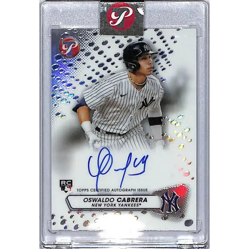 2023 Topps Pristine #PA-OC Oswaldo Cabrera NM-MT Auto Yankees - Baseball Card Single