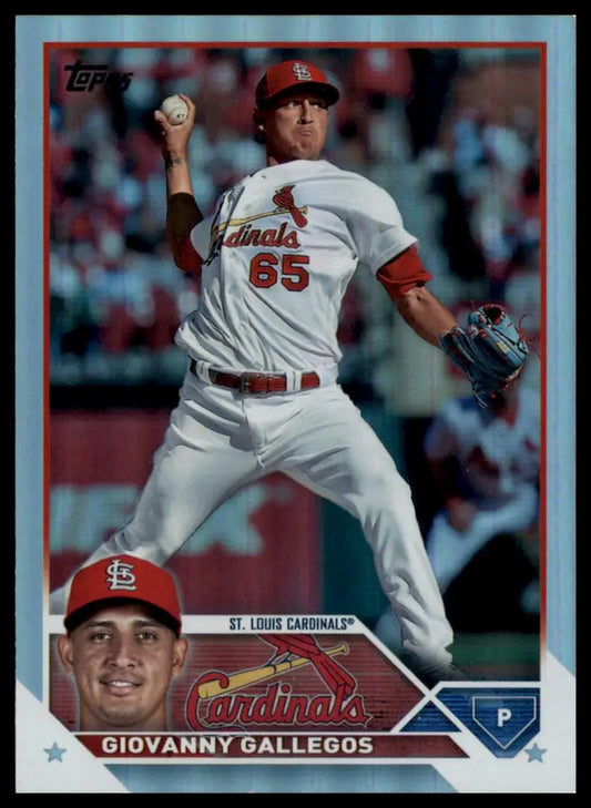 2023 Topps - Rainbow Foil #1-250 Complete Your Set You Choose Pick MLB Near Mint - 13 Giovanny Gallegos - Baseball Card
