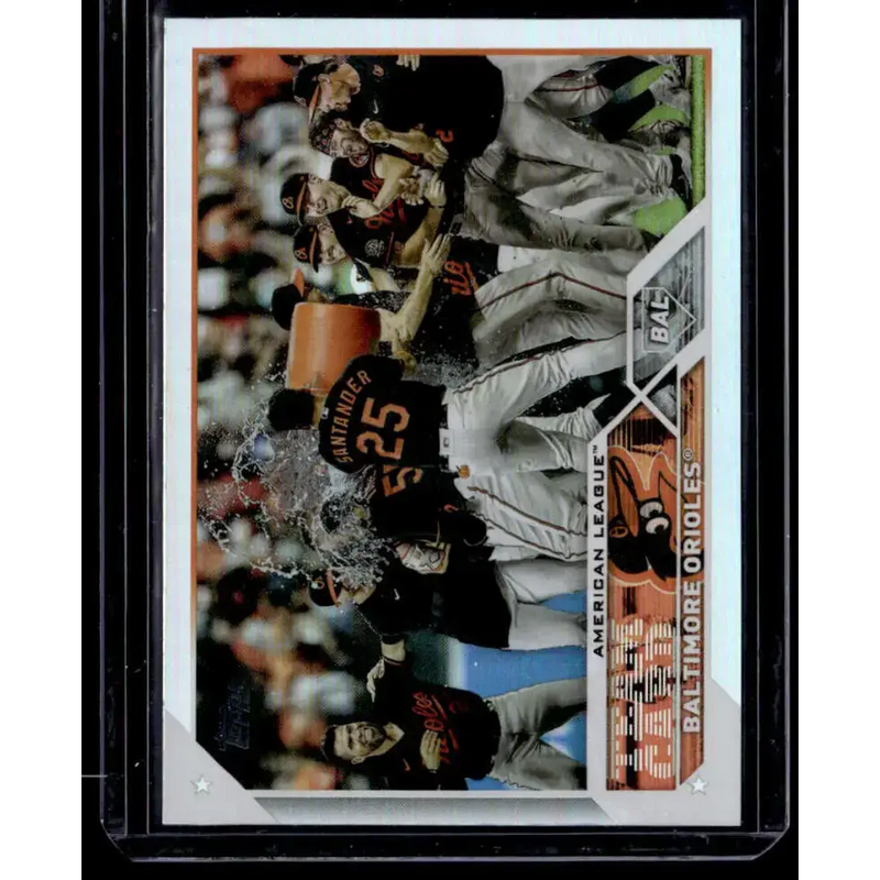2023 Topps Rainbow Foil #112 Baltimore Orioles NM-MT Team Card Baseball Card - Baseball Card Single