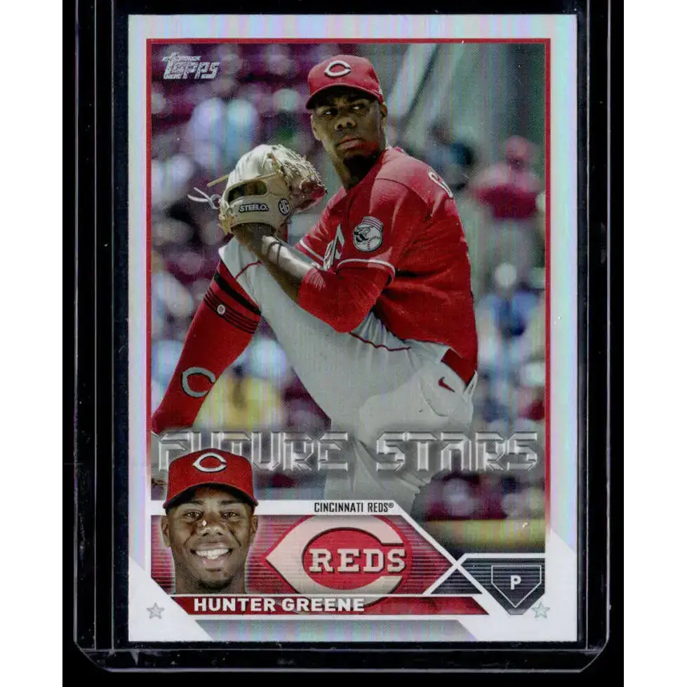2023 Topps Rainbow Foil #155 Hunter Greene NM-MT Cincinnati Reds Baseball Card - Baseball Card Single