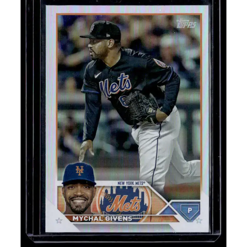 2023 Topps Rainbow Foil #171 Mychal Givens NM-MT New York Mets Baseball Card - Baseball Card Single