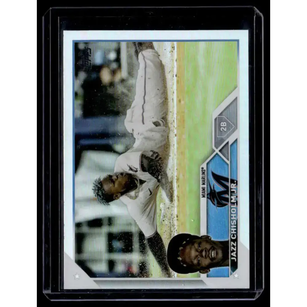 2023 Topps Rainbow Foil #172 Jazz Chisholm Jr. NM-MT Miami Marlins Baseball Card - Baseball Card Single