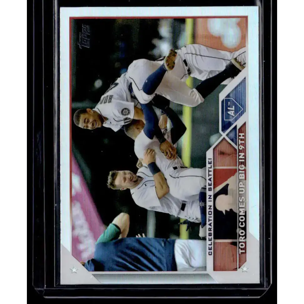 2023 Topps Rainbow Foil #174 Julio Rodriguez NM-MT Seattle Mariners Baseball Card - Baseball Card Single