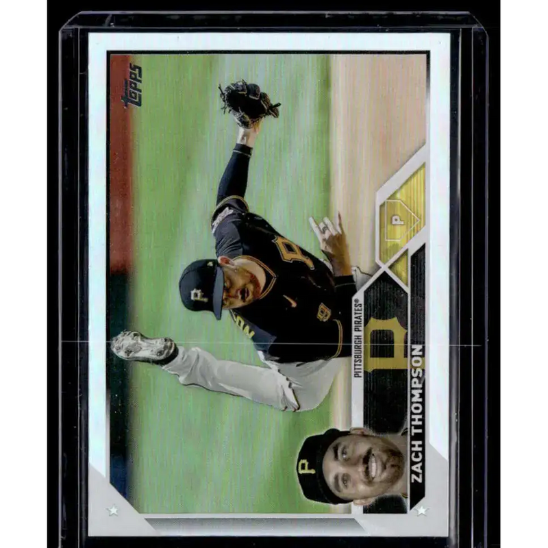 2023 Topps Rainbow Foil #2 Zach Thompson NM-MT Pittsburgh Pirates Baseball Card - Baseball Card Single