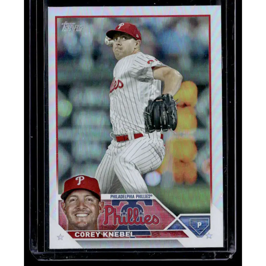 2023 Topps Rainbow Foil #28 Corey Knebel NM-MT Philadelphia Phillies Baseball Card - Baseball Card Single