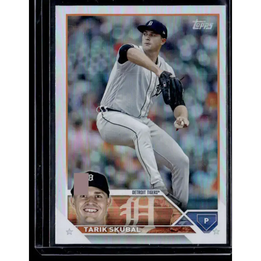 2023 Topps Rainbow Foil #74 Tarik Skubal NM-MT Detroit Tigers Baseball Card - Baseball Card Single