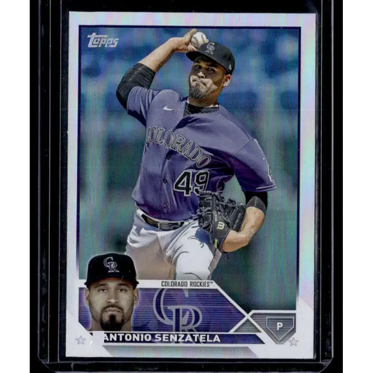 2023 Topps Rainbow Foil #99 Antonio Senzatela NM-MT Colorado Rockies Baseball Card - Baseball Card Single