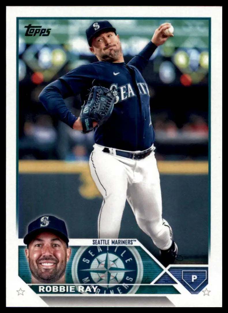2023 Topps Robbie Ray 235 Seattle Mariners Baseball NM - Baseball Card Single