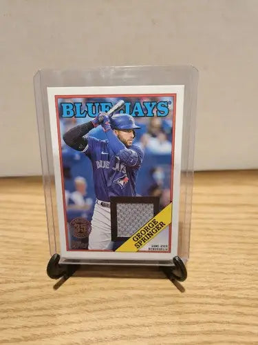 2023 Topps Series 2 George Springer Game Used Relic #88R-GS. (931o) - Baseball Card Single