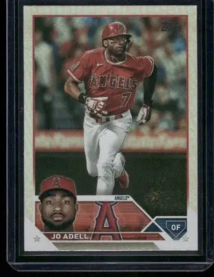 2023 Topps Series 2 Jo Adell #566 Silver Baseball