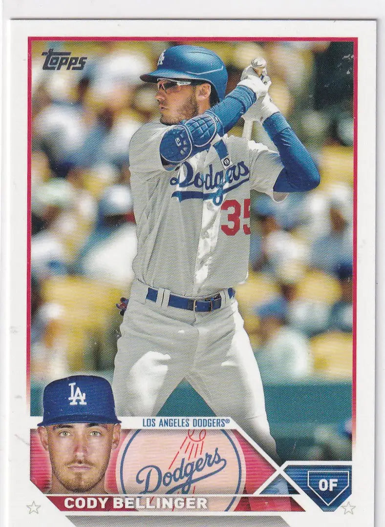 2023 TOPPS SERIES ONE #131 CODY BELLINGER- LOS ANGELES DODGERS - Baseball Card Single