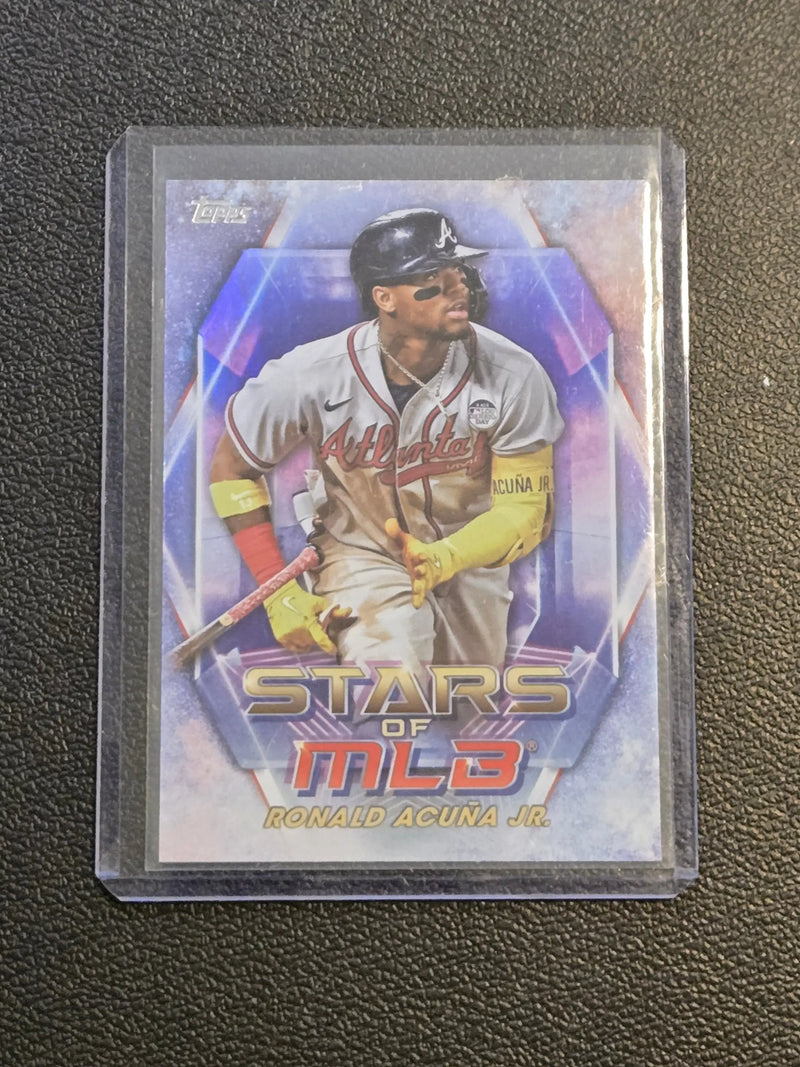 2023 Topps #SMLB-3 Ronald Acuña Jr. Stars of MLB - Baseball Card Single