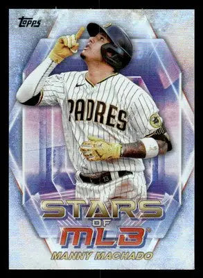 2023 Topps #SMLBC-55 Manny Machado Stars of MLB Chrome - Baseball Card Single