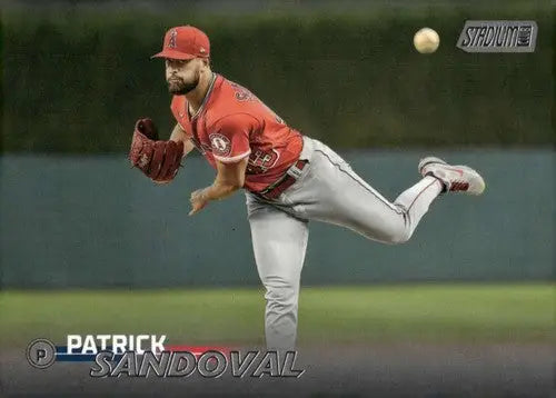 2023 Topps Stadium Club #13 Patrick Sandoval NM-MT Angels ID:67579 - Baseball Card Single