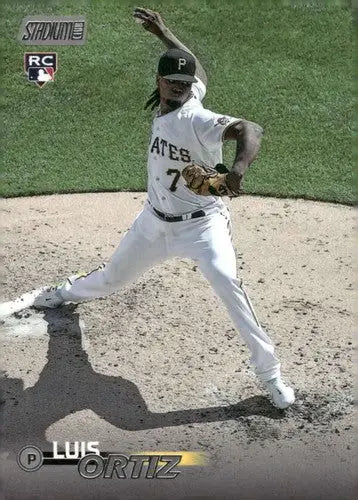2023 Topps Stadium Club #181 Luis Ortiz NM-MT RC Rookie Pirates ID:67904 - Baseball Card Single
