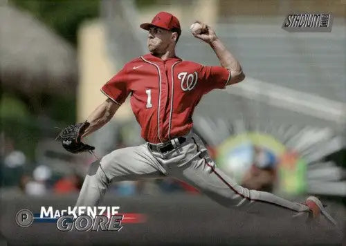 2023 Topps Stadium Club #258 MacKenzie Gore NM-MT Nationals ID:67916 - Baseball Card Single