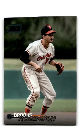 2023 Topps Stadium Club Black Foil #83 Brooks Robinson NM-MT Orioles ID:67924 - Baseball Card Single