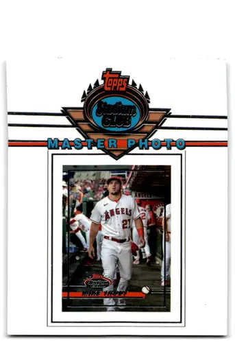 2023 Topps Stadium Club Master Photo #179 Mike Trout NM-MT Angels ID:67931 - Baseball Card Single