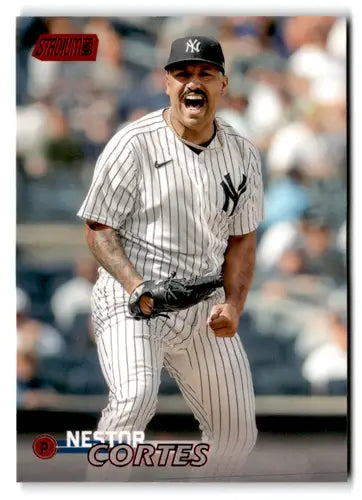 2023 Topps Stadium Club Red Foil #97 Nestor Cortes NM-MT Yankees ID:67575 - Baseball Card Single
