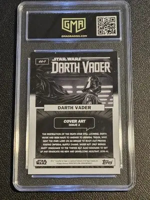 2023 Topps Star Wars #CC-7 Darth Vader #2 Comic Covers GMA 9 - Star Wars Card Single