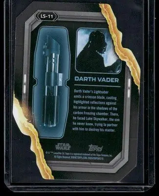 2023 Topps Star Wars Darth Vader #LS-11 - Star Wars Card Single
