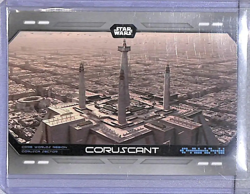 2023 Topps Star Wars Into The Galaxy #IG-2 Coruscant NM-MT - Star Wars Card Single