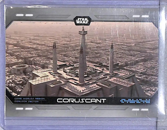 2023 Topps Star Wars Into The Galaxy #IG-2 Coruscant NM-MT - Star Wars Card Single