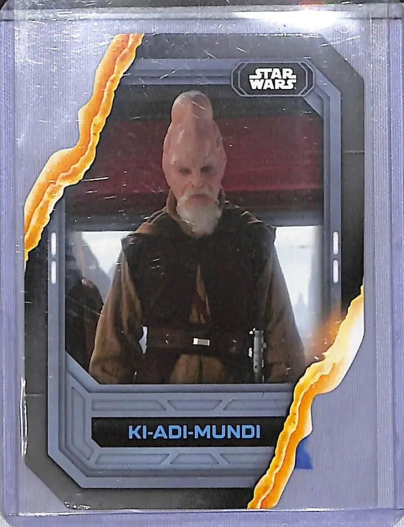 2023 Topps Star Wars Lightsaber Stylings Die-Cut #LS-8 Ki-Adi-Mundi NM-MT - Star Wars Card Single
