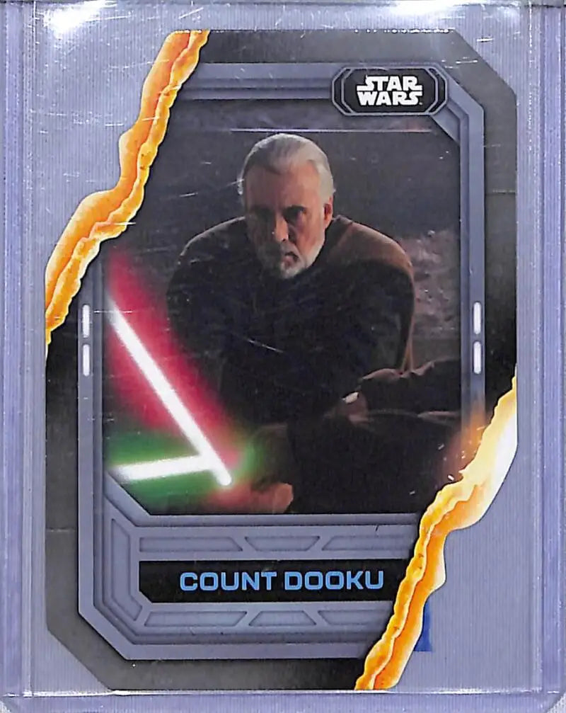 2023 Topps Star Wars Lightsaber Stylings #LS-14 Count Dooku NM-MT - Star Wars Card Single