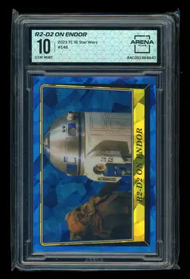 2023 Topps Star Wars Return of the Jedi R2-D2 Blue Shaphire #146 Arena Club 10 - Star Wars Card Single