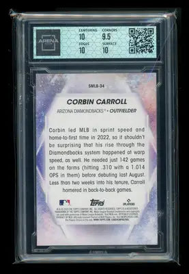 2023 Topps Stars of MLB Corbin Carroll #SMLB-34 RC Baseball Arena Club 10