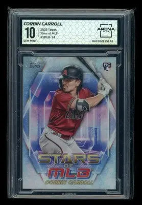 2023 Topps Stars of MLB Corbin Carroll #SMLB-34 RC Baseball Arena Club 10