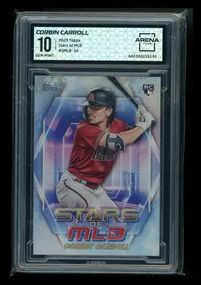2023 Topps Stars of MLB Corbin Carroll #SMLB-34 RC Baseball Arena Club 10