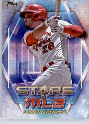 2023 Topps Stars of the MLB #SMLB-1 Nolan Arenado NM-MT Cardinals ID:76441 - Baseball Card Single