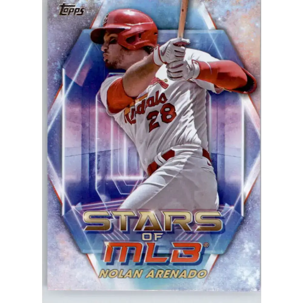 2023 Topps Stars of the MLB #SMLB-1 Nolan Arenado NM-MT St. Louis Cardinals Baseball Card - Baseball Card Single