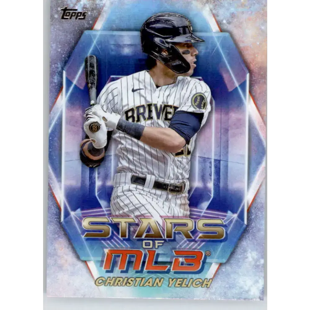2023 Topps Stars of the MLB #SMLB-11 Christian Yelich NM-MT Milwaukee Brewers Baseball Card - Baseball Card Single