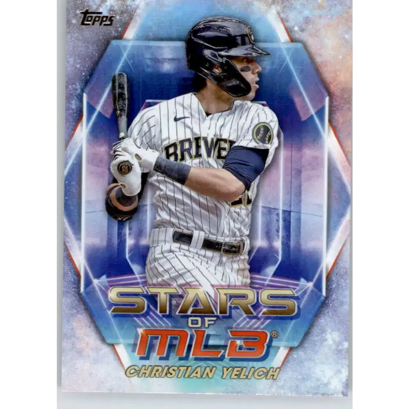 2023 Topps Stars of the MLB #SMLB-11 Christian Yelich NM-MT Milwaukee Brewers Baseball Card - Baseball Card Single