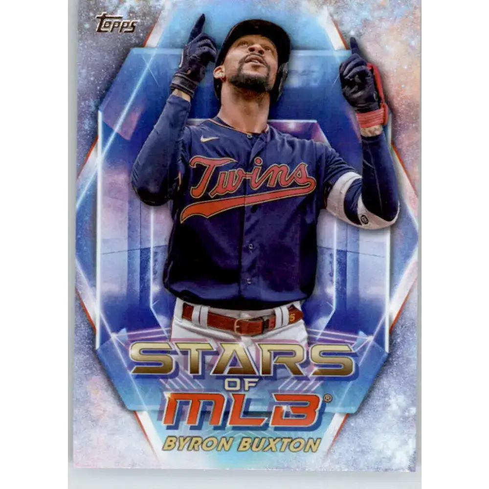 2023 Topps Stars of the MLB #SMLB-12 Byron Buxton NM-MT Minnesota Twins Baseball Card - Baseball Card Single