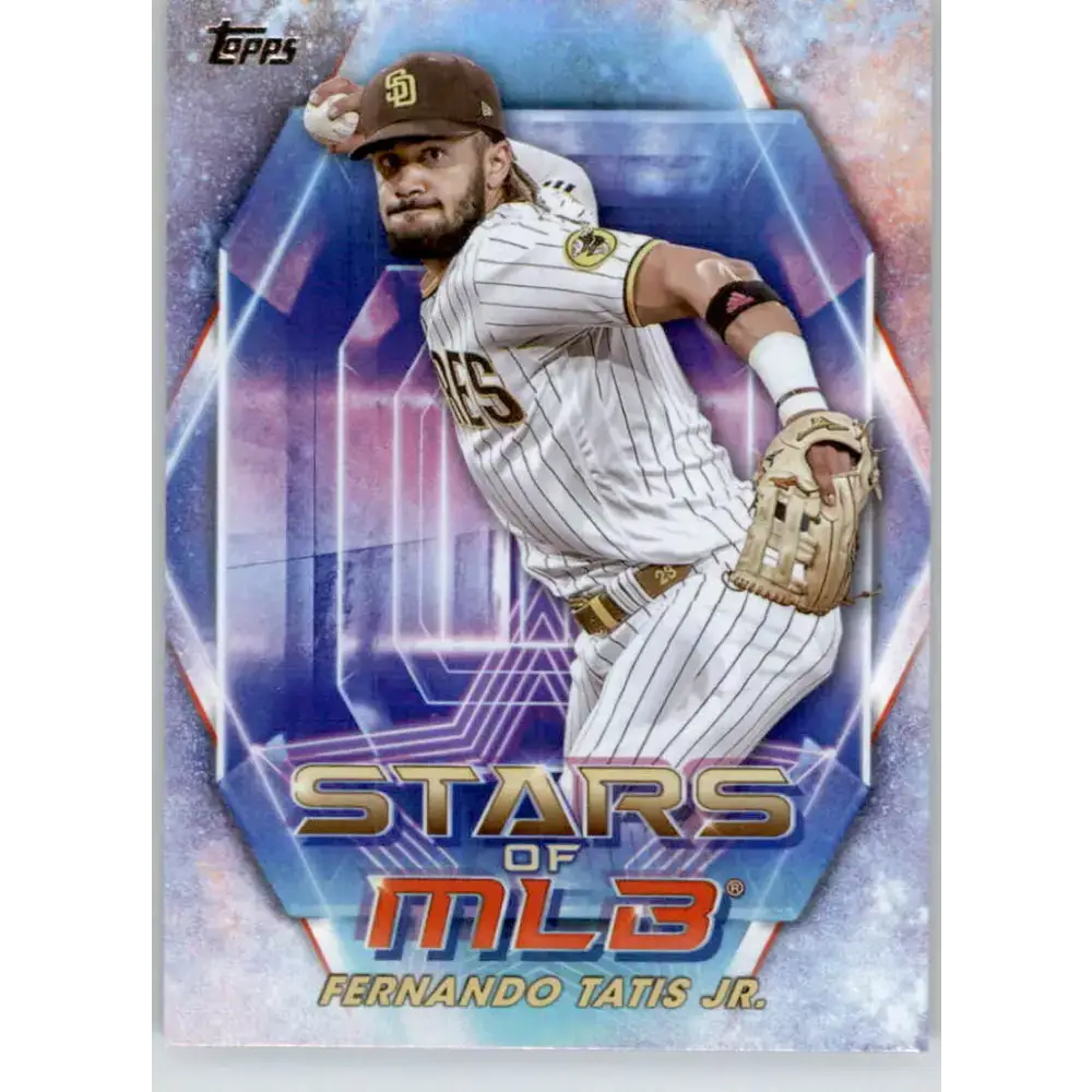 2023 Topps Stars of the MLB #SMLB-15 Fernando Tatis Jr. NM-MT San Diego Padres Baseball Card - Baseball Card Single