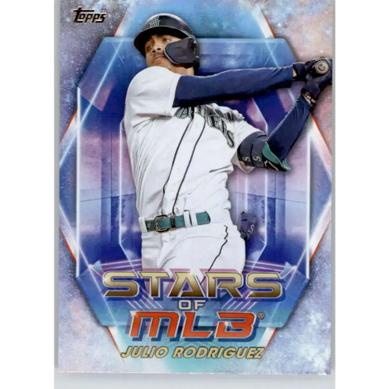 2023 Topps Stars of the MLB #SMLB-16 Julio Rodriguez NM-MT Seattle Mariners Baseball Card - Baseball Card Single