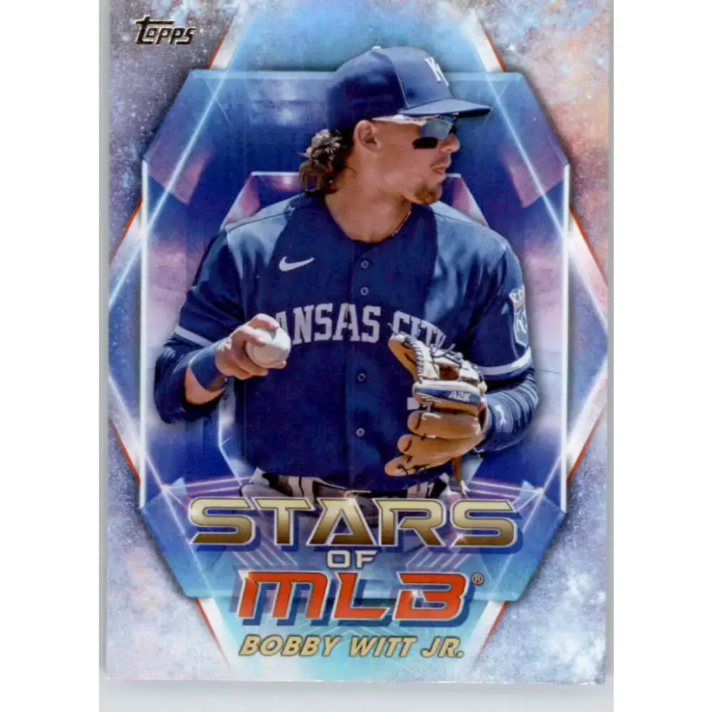 2023 Topps Stars of the MLB #SMLB-17 Bobby Witt Jr. NM-MT Kansas City Royals Baseball Card - Baseball Card Single