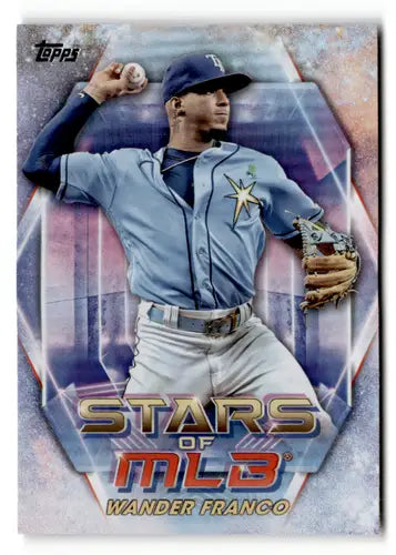 2023 Topps Stars Wander Franco baseball card with original gloss Rays ID 49894