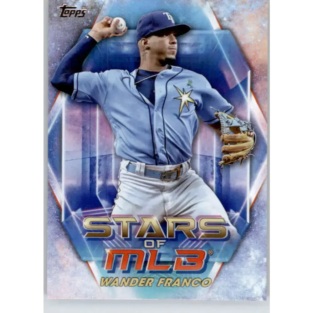 2023 Topps Stars of the MLB #SMLB-18 Wander Franco NM-MT Tampa Bay Rays Baseball Card - Baseball Card Single