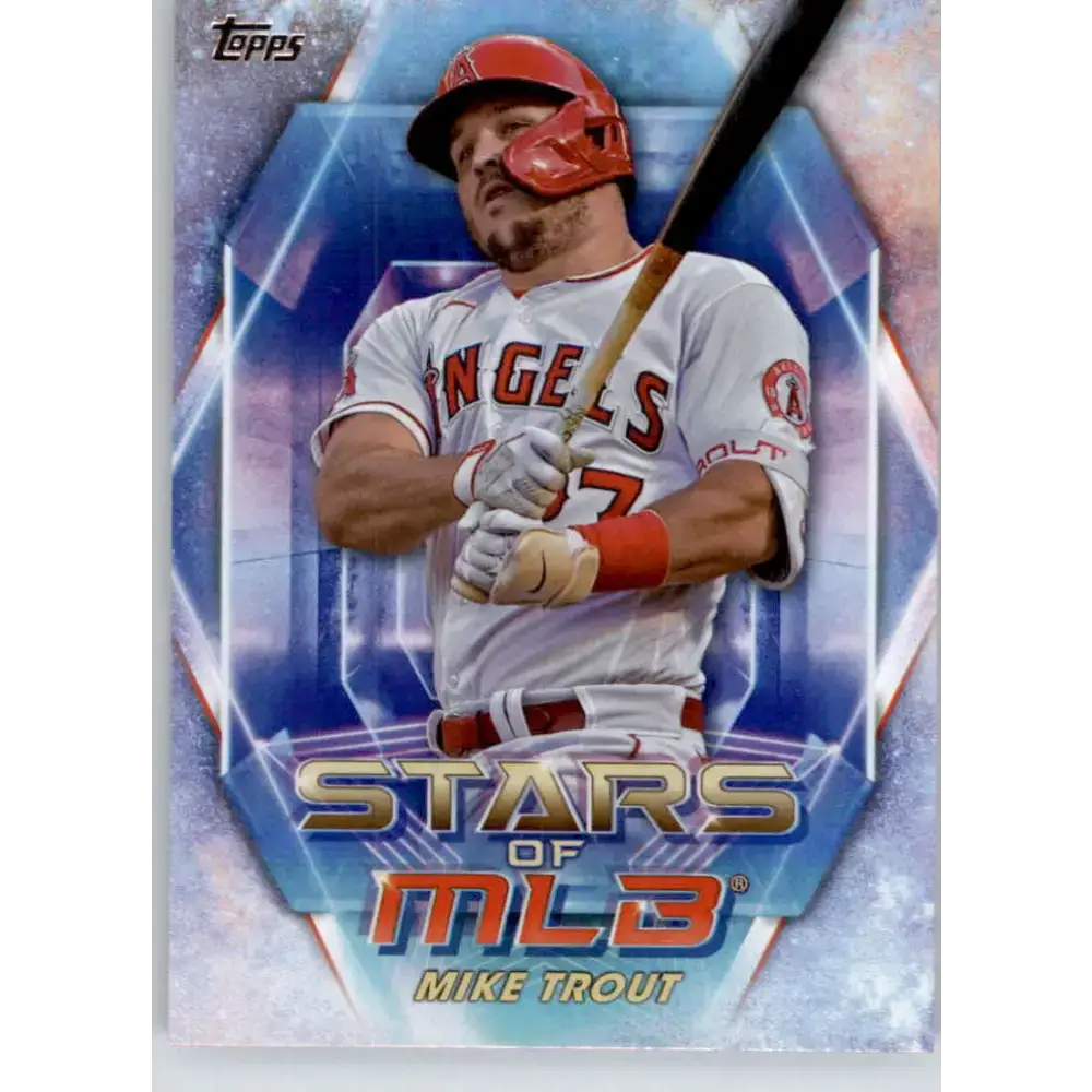2023 Topps Stars of the MLB #SMLB-2 Mike Trout NM-MT Los Angeles Angels Baseball Card