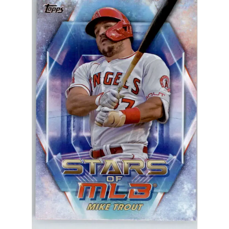 2023 Topps Stars of the MLB #SMLB-2 Mike Trout NM-MT Los Angeles Angels Baseball Card