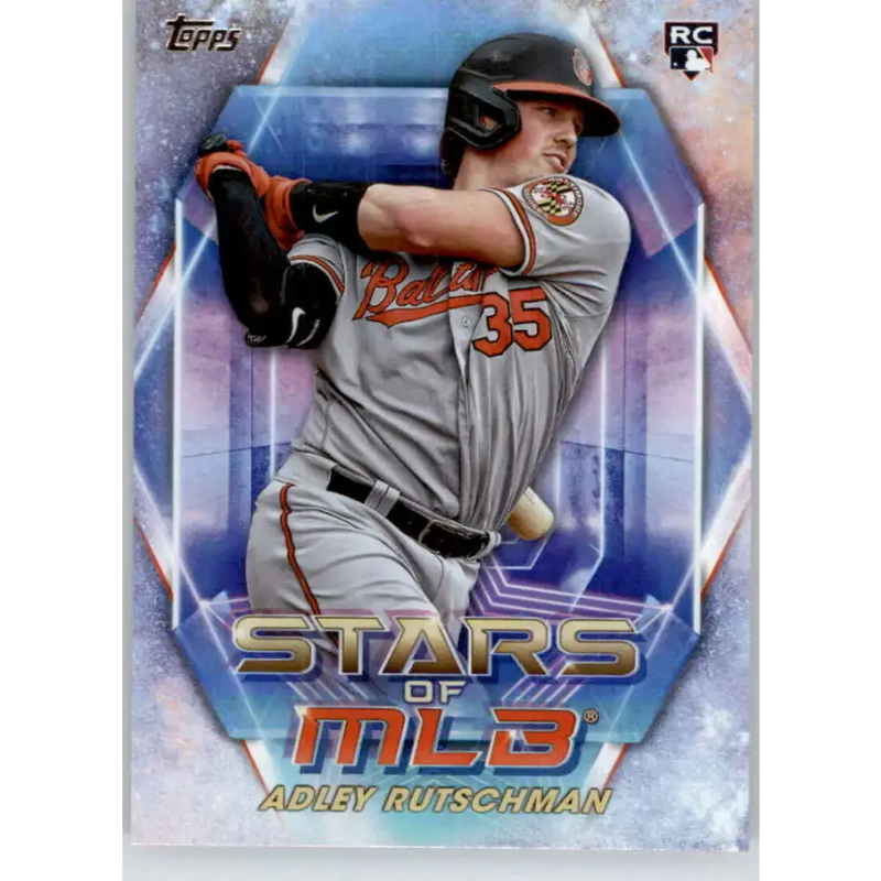 2023 Topps Stars of the MLB #SMLB-22 Adley Rutschman NM-MT Baltimore Orioles Baseball Card - Baseball Card Single